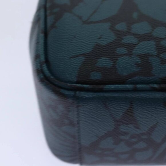 SAINT LAURENT Pouch PVC Green Auth ac3173 - Picture 6 of 16